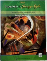 Especially in Jazzy Style Book 3 7 Stylized Solos Intermediate Piano Sheet Music - $6.89