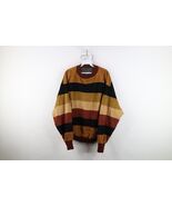 Vintage 90s Streetwear Mens Small Reversible Striped Suede Leather Silk ... - $1,825.34 MXN