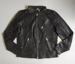 Allsaints HARWOOD - Leather jacket Free Worldwide Shipping FTP/9004 - $7,379.56 MXN