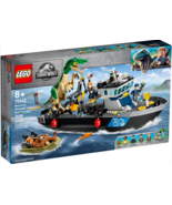 LEGO 76942: Jurassic World - Baryonyx Dinosaur Boat Escape - Retired - £58.06 GBP