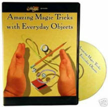 Fire Sale 16 Impromptu Magic Tricks w/ Ordinary Items Dvd Close Up Watch Demo! - £15.72 GBP