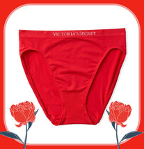 XXL Red SEAMLESS NO SHOW FULL COVER Victorias Secret High Leg Waist Brie... - £8.64 GBP