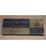 Crossword Lexicon Card Game Vintage 1938 Parker Brothers - $24.99