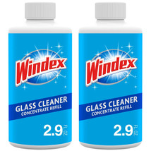 LOT of 24 Windex Glass Cleaner Concentrate 2.9 Ounce Concentrated Refill... - £132.77 GBP