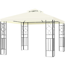 2 Tier 10&#39;x10&#39; Patio Gazebo Canopy Tent Steel Frame Shelter Awning - £221.77 GBP