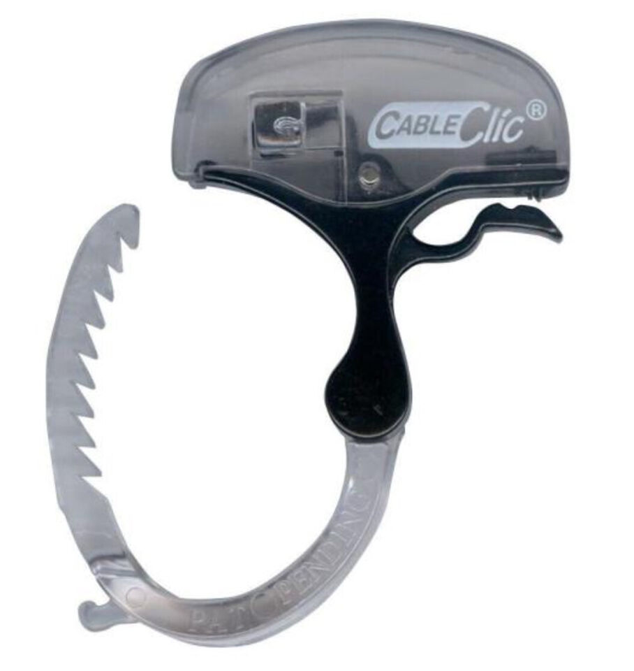 Mini Cable Clic - Translucent/Black, 1 Piece - $2.79