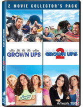 Grown Ups/Grown Ups 2 DVD (2016) Adam Sandler, Dugan (DIR) Cert 12 Pre-Owned Reg - £14.90 GBP