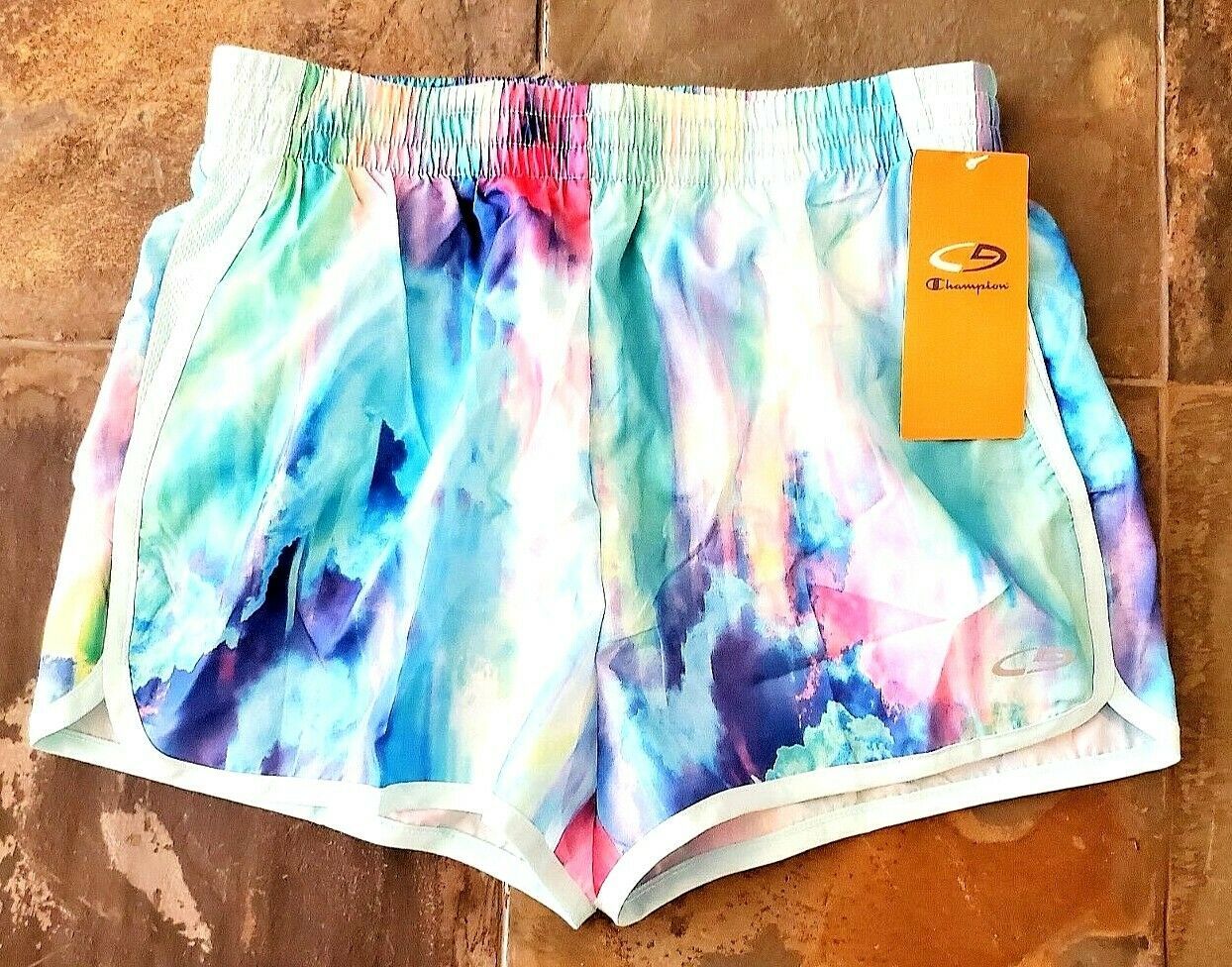 Size Large (10-12) C9 Champion Girls Athletic Shorts with Built in Panty 11110 - $13.91
