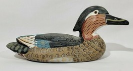 Vintage Wood Duck Wooden Duck Decoy - $49.49
