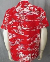 Seawind Hawaiian Islands Red Shirt XL Tiki Hut Surfers Palm Trees Matche... - $39.99