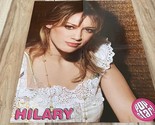 Hilary Duff Zac Efron teen magazine poster clipping Fold Out Pop Star te... - $5.00