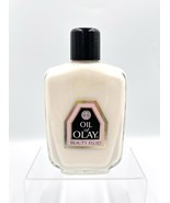 Vintage Oil Of Olay Beauty Fluid Lotion 6 Oz Glass Bottle (White) - $536.38 MXN
