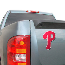 Philadelphia Phillies Metal Die Cut Auto Emblem Decal Sticker MLB - £6.03 GBP