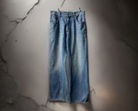 Union Bay Y2k Denim Jeans Baggy Straight Leg  Juniors Size 18 100% Cotton - $24.88