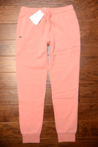 Lacoste Sport XH5528 Men's Light Pink Fleece Cotton Sweatpants Joggers 2XL EU 7 - £48.08 GBP