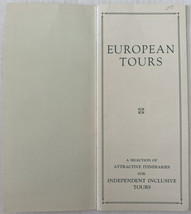 European Tours Hamburg-American Line Independent Inclusive Tour Vintage ... - £11.61 GBP