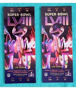 2 - SUPER BOWL LVIII AUTHENTIC GAME TICKETS  DIRECT from NFL ACTUAL SEAT NUMBERS - £768.71 GBP