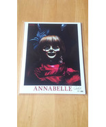 Zobie Fright Pack Annabelle Art Print LE 218/650 Signed by Chadwick Have... - £11.98 GBP
