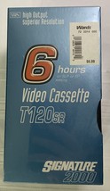 T-120sr  Blank VHS Tapes - $7.80