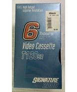 T-120sr  Blank VHS Tapes - $10.75 CAD
