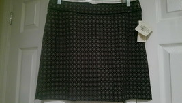 NWT Ladies EP PRO Navy Blue Foulard Golf Skort - sizes 8 &amp; 12 Calabria $84 - $27.99