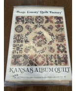 Osage County Quilt Factory Kansas Album Quilt Pattern Vintage - £13.90 GBP