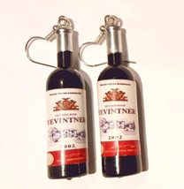 Yevintner 2002 Red Wine Bottle Earrings, Year 2002 - Pair - £9.40 GBP