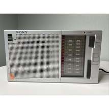 Sony ICF-710W FM/AM 2 Band Portable Radio Powered - £55.35 GBP