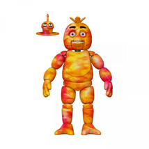 Five Nights at Freddy&#39;s Tie-Dye Chica Action Figure By Funko Multi-Color - £14.37 GBP