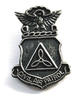 VTG Civil Air Patrol Pin US Military Wings Shield Air Force Auxiliary In... - $20.49 CAD
