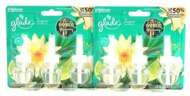 2 Packs Glade PlugIns 2.01 Oz Limited Edition Bamboo Bliss Song 3 Ct Ref... - £22.13 GBP