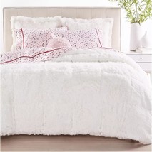 Whim by Martha Stewart Collection Shaggy Faux Fur King/Cal King 3-Pc. Comforter - £116.33 GBP