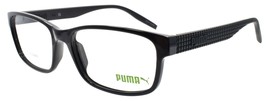 PUMA PU0278O 001 Men&#39;s Eyeglasses Frames 57-17-150 Black - £34.92 GBP