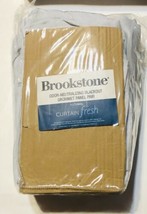 Brookstone® Curtain Fresh™ Dale 95-Inch Room Darkening Curtains Gray - $33.66