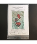 Christmas Ornaments Quilt Pattern Stained Glass Stocking Hat Heart 5&quot; VT... - £4.63 GBP