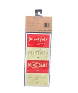 Design Focus Adhesive Tags - 4 Design 40 Tags 3.5&quot;x2&quot; Novelty Gift Stickers - $6.92