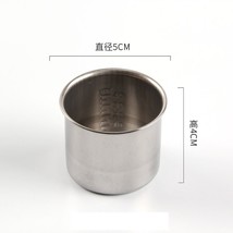 Dressing bowl thickened 304 stainless steel medication cup anti-iodine solution  - £37.71 GBP