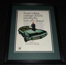 1967 GM Oldsmobile Toronado 11x14 Framed ORIGINAL Advertisement - £34.82 GBP