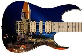 Sticka Steves Guitar Skin Wrap Reface Space Shuttle GS 312 - $44.50