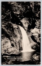 Bingham Falls Smugglers Notch Stowe VT RPPC Vermont Postcard Y30 - £7.80 GBP