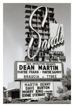 Sands Hotel C ASIN O Sign D EAN Martin Maybe Frank Maybe Sammy 4X6 Photo - £6.36 GBP