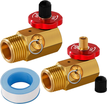 2 Pack Air Tank Manifold with Fill Port, Aluminum Knob,Safety Valve and ... - £16.37 GBP