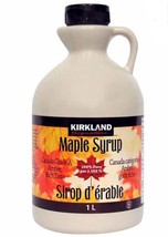 Kirkland 100% pure Amber Maple Syrup Grade A from Canada 1L - $30.96