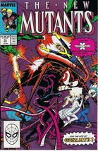 The New Mutants Marvel Comic Book #74 - £7.97 GBP