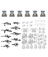 6 Pcs Military Minifigure Special Forces Snow Winter with Accessories - $16.00