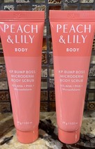 Bundle Of 2 Peach &amp; Lily Body KP Bump Boss Smoothing Body Lotion 1.02 oz Each - £10.10 GBP