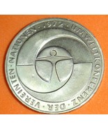 GERMANY 5 MARK UNC CUNI COIN 1982 UMWELTKONFERENZ UNC - $20.22 CAD