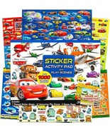 Disney Pixar Cars Sticker Activity Pad Interactive Play Scenes Design Pa... - $39.32 CAD