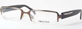 K-ACTOR KV728 11 Brown-Bronze / Negro Único Raro Gafas 51-18-135mm - $94.22