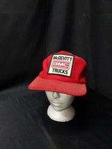 1970s 80s McDevitt GMC Trucks Patch Hat/Cap Snapback Truckers Hat Manche... - $23.16